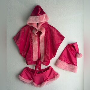Y2K Victoria's Secret Santa Baby 3-Piece Set Sz XS/S Color Pink Limited Edition